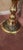 Metal 1969 Model Magesty Brass Pedestal Telephone Hollywood Regency Style For Sale - Image 7 of 8