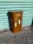 Mid-Century Modern Mid Century Asian Carmel Color With Mother of Pearl Inlay Narrow Console For Sale - Image 3 of 8