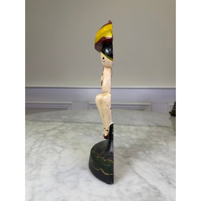 Elevate your space with a premiere piece of American decorative art—an original, authentic 1920s Hubley Manufacturing Co....