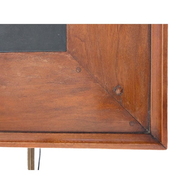 Late 20th Century Eldred Wheeler Slate Top Queen Anne Lowboy For Sale - Image 12 of 14