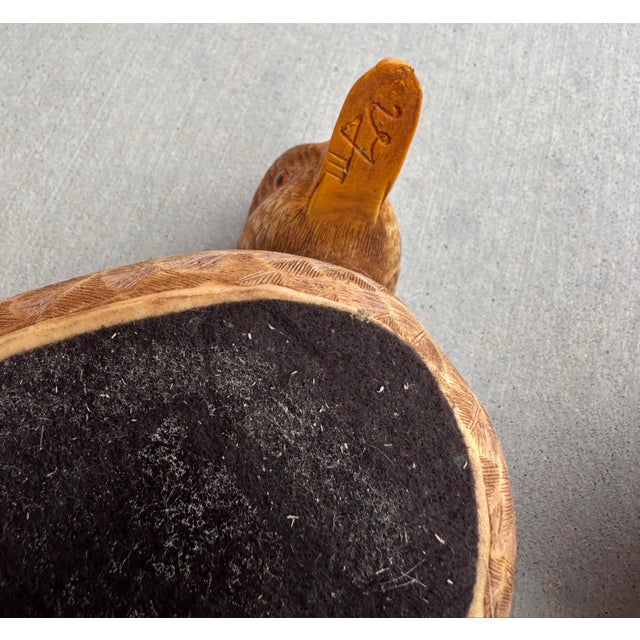 Vintage Pair of Mallard Duck Decoys For Sale - Image 9 of 9