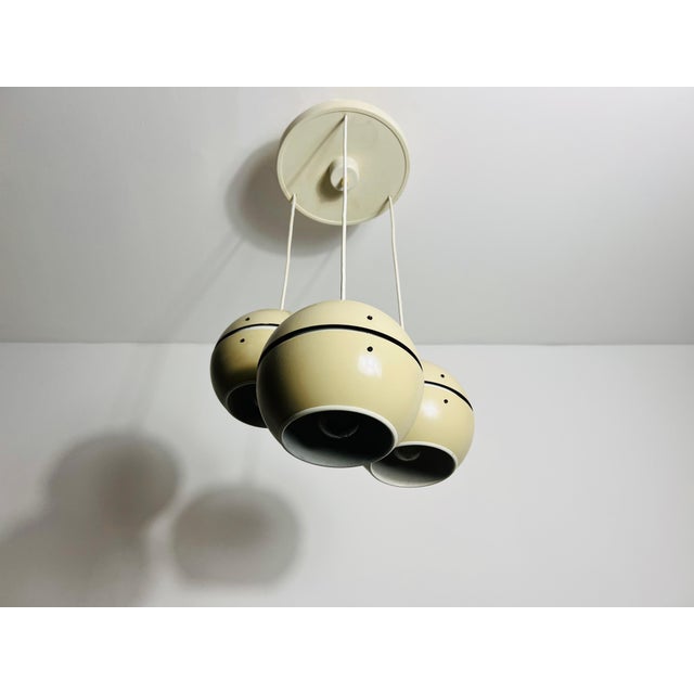 Space Age Cascade Pendant Lamp, East Germany, 1970s For Sale - Image 9 of 11