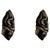 Black Vintage Finish Wall Lamps in Brass Finish and Bronze, Set of 2 For Sale - Image 8 of 8