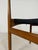 Vintage Teak Dining Chairs in Black Skai Fabric, Set of 6 For Sale - Image 9 of 15