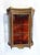 Antique Neo-Classical Louis XVI French Hanging Small Display Cabinet in Mahogany and Bronze, 1910s For Sale - Image 12 of 15