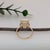 Metal Classic Natural Opal Solitaire Ring: Solid 14k Gold, Oval 14×11mm - Fine Jewelry, Size 6.75 For Sale - Image 7 of 7