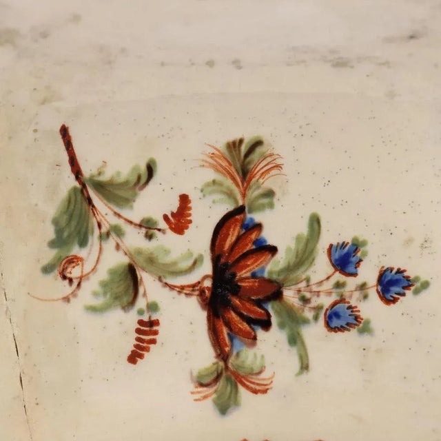 White Bowl in Majolica For Sale - Image 8 of 11