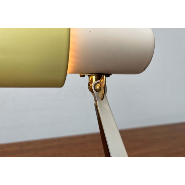 Metal Mid-Century Modern French Table Lamps, 1950s, Set of 2 For Sale - Image 7 of 18