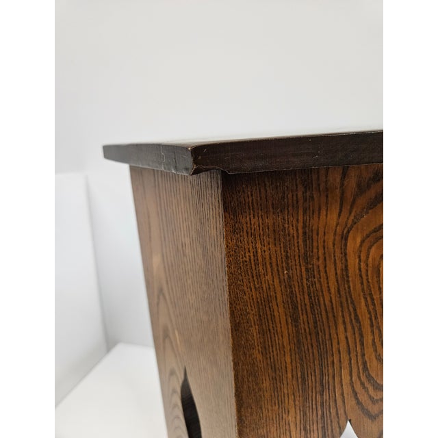 Arts and Crafts Hexagonal Side Table Plant Stand For Sale - Image 11 of 15