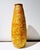 Vintage Bohemian Style Yellow Ceramic Vase, 1970s For Sale - Image 4 of 8