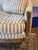 1960s Mid 20th Century Traditional Upholstered Settee Loveseat For Sale - Image 5 of 12