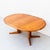 1980s Restored Danish Modern Teak Pedestal Base Dining Table With Two Extensions For Sale - Image 10 of 12