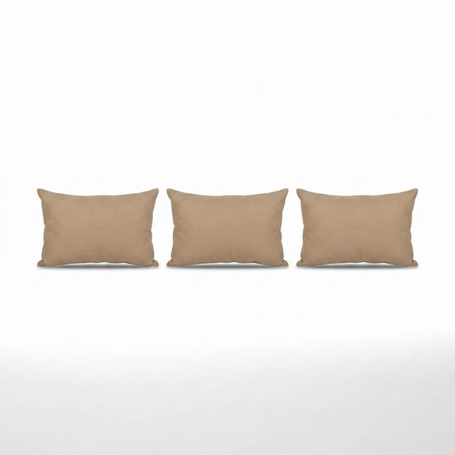 Bohemian Lumbar Kilim Pillow Cover 16'' X 24'' - Set of Three For Sale - Image 4 of 4