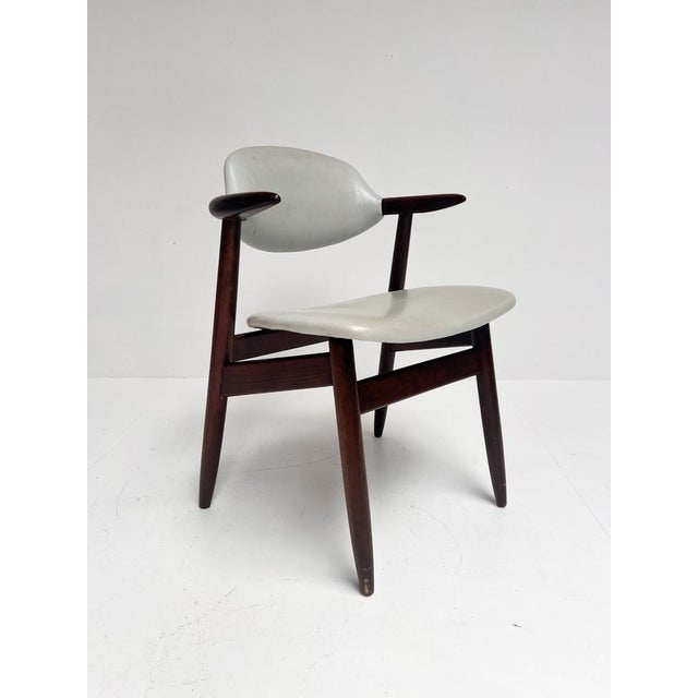 Grey Cowhorn Chair, 1970s For Sale - Image 13 of 13