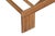 Modern Paradiso Outdoor Teak Chaise - Gray Fabric For Sale - Image 3 of 10