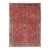 Antique Joshegan Rug With Rich Red Field, Geometric Motifs and Navy Borders 12 X 16'5 For Sale