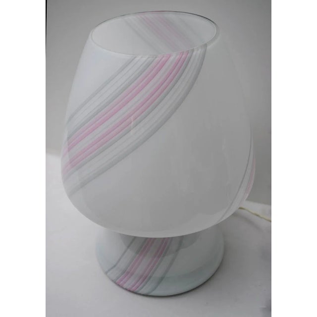 Murano Glass Mushroom Table Lamp from Maestri Muranesi, 1980s For Sale - Image 6 of 8