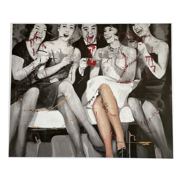 Gerhard Richter, Party, Print on Paper For Sale