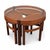 Model 5614 Teak Coffee Table Nest of 3 by Nathan Trinity, 1960s, Set of 4 For Sale - Image 17 of 17