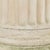 French Fluted Stone Pedestal, 1960s For Sale - Image 4 of 11
