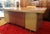Elegant executive desk in lacquered and laminated metal production: "anonima castelli" bologna 1950s. In excellent...