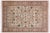 Ivory Beauttiful Floral Nagi Pak-Persian Ivory/Ivory Wool Rug - 9'1'' X 12'2'' For Sale - Image 8 of 9