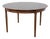 Mid-Century Round Rosewood Extendable Dining Table, Denmark, 1960s For Sale