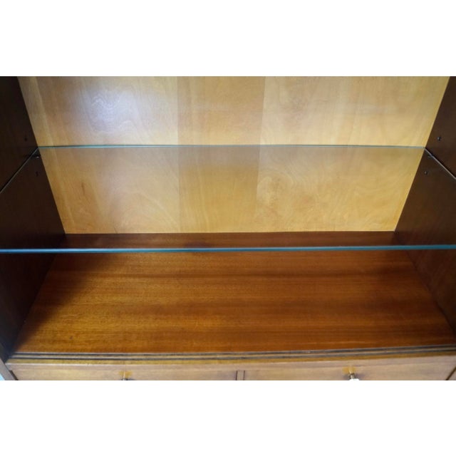 1960’s Mid-Century Modern Walnut Cabinet / Hutch For Sale - Image 9 of 12