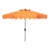 Venice Single Scallop 9ft Crank Outdoor Push Button Tilt Umbrella - Orange For Sale