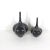 Vintage Studio Art Pottery Vases With Drip Glaze Fat Lava, a Pair For Sale - Image 4 of 11