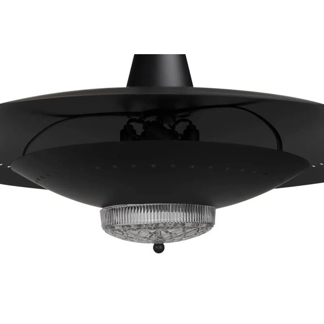 Mid-Century Modern NOIR UFO Pendant For Sale - Image 3 of 5