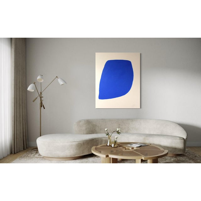 Blue Bodasca, Not a Circle, 2026, Acrylic on Canvas For Sale - Image 8 of 15