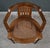 Small Late 19th Century Louis XVI Style Walnut Office Chair For Sale - Image 12 of 18