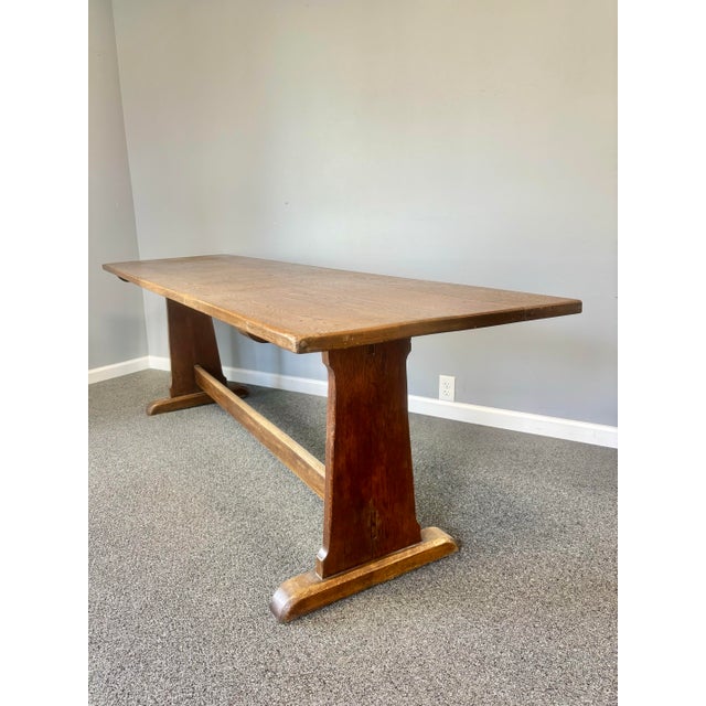 Late 19th Century Oak Refectory Table For Sale In Naples, FL - Image 6 of 9