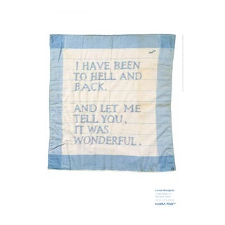 Louise Bourgeois I Have Been to Hell and Back Official Exhibition Poster For Sale