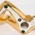Mid-Century Gold-Plated Ceramic Sculpture of a Reclining Woman Signed Jaru For Sale - Image 11 of 12
