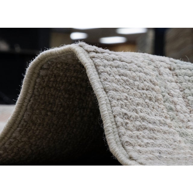 Gray Turkish Oushak Rug 9'4" x 12'3" For Sale - Image 8 of 8