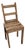 Small Vintage Wooden Collapsible Chair For Sale