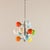 An Italian Space Age colorful Sputnik glass chandelier from the 1970s, capturing the bold, playful spirit of futuristic...