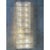 Glass Italian Diamanté Murano Glass and Brass Flush Mount Wall Sconces by Simoeng, Set of 4 For Sale - Image 7 of 10