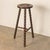 1950s Tall French Wood Tripod Stool For Sale In Los Angeles - Image 6 of 9