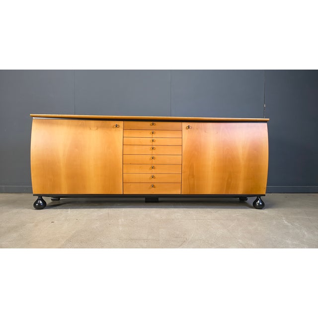 Italian Modern Sideboard by Umberto Asnago for Giorgetti, 1990s For Sale - Image 6 of 14