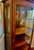 Late 19th Century Tiger Oak Curved Glass China Cabinet For Sale - Image 6 of 12