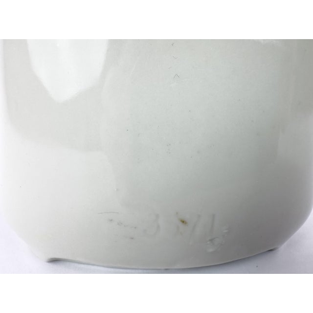 Art Nouveau Porcelain Floral Vase With Gilded Handles, C. 1900 For Sale - Image 17 of 17