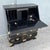 Chinese Chinese Black Lacquered and Hand-Painted Secretary Desk For Sale - Image 3 of 8