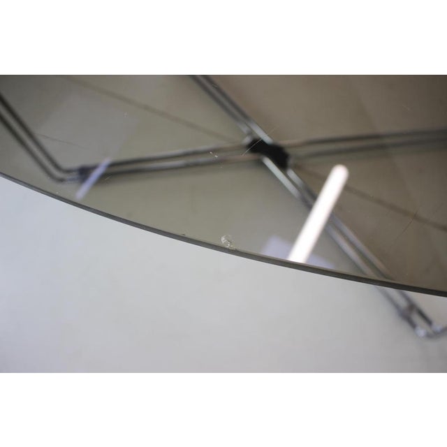 Mid-Century Chrome and Glass Dining Table, Italy, 1970s For Sale - Image 14 of 15