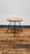Beautiful wood top low drink table in the style of Arthur Umanoff. has metal legs with light wood Top. The top is 16.5in...