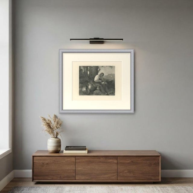 Paper Antique The Tinker Goupil Photogravure after Alphonse Legros, 1880 For Sale - Image 7 of 9