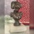 This is for a wonderful small Victorian / Art Nouveau / Edwardian Lady Spelter statue. The metal bust sits on a stone...