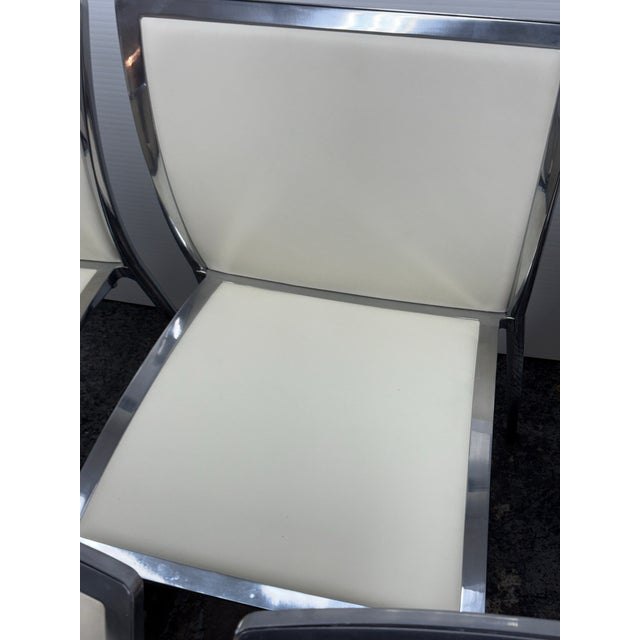 2010s Roberto Barbieri for Zanotta Zilli Stacking Chairs, Set of Eight For Sale - Image 5 of 12